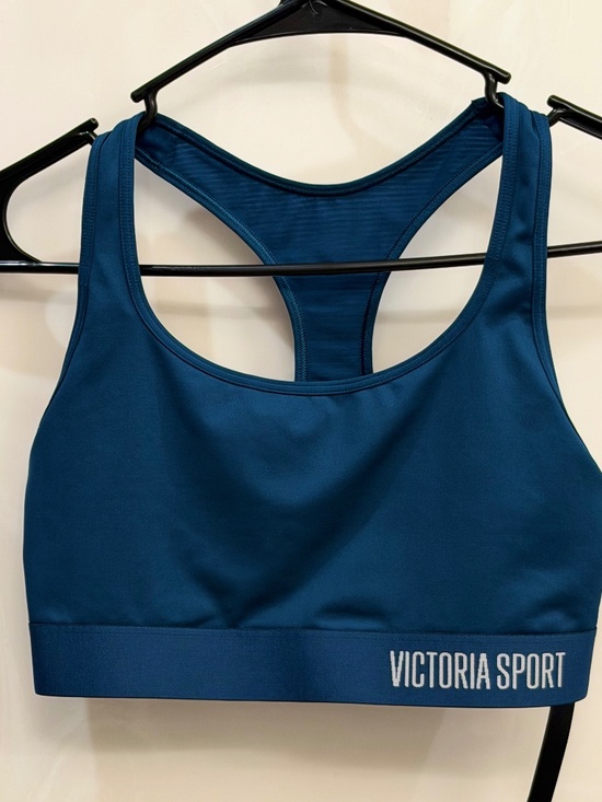 Victoria's Secret Sport Bra in Bluegreen. Size Small. - Picture 1 of 2